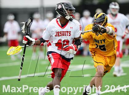 Thumbnail 1 in Amity Regional vs. Fairfield Prep (SCC Semifinal) photogallery.