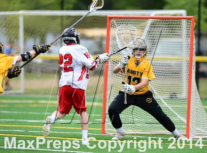 Thumbnail 2 in Amity Regional vs. Fairfield Prep (SCC Semifinal) photogallery.