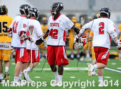 Thumbnail 3 in Amity Regional vs. Fairfield Prep (SCC Semifinal) photogallery.