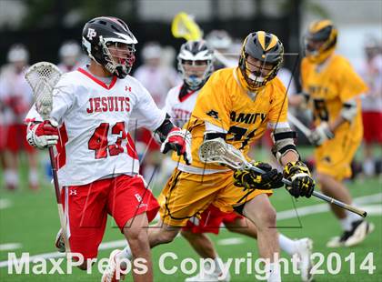 Thumbnail 3 in Amity Regional vs. Fairfield Prep (SCC Semifinal) photogallery.