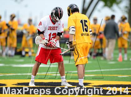 Thumbnail 1 in Amity Regional vs. Fairfield Prep (SCC Semifinal) photogallery.