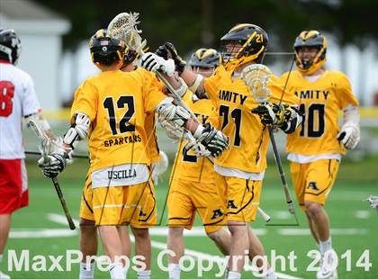 Thumbnail 1 in Amity Regional vs. Fairfield Prep (SCC Semifinal) photogallery.