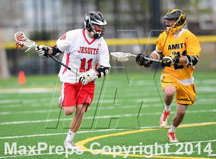 Thumbnail 3 in Amity Regional vs. Fairfield Prep (SCC Semifinal) photogallery.