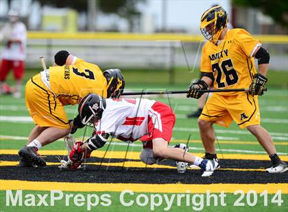 Thumbnail 2 in Amity Regional vs. Fairfield Prep (SCC Semifinal) photogallery.