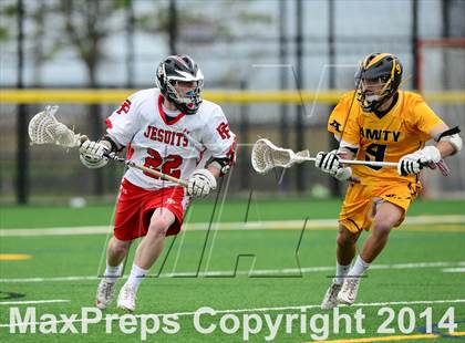Thumbnail 2 in Amity Regional vs. Fairfield Prep (SCC Semifinal) photogallery.