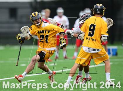 Thumbnail 2 in Amity Regional vs. Fairfield Prep (SCC Semifinal) photogallery.