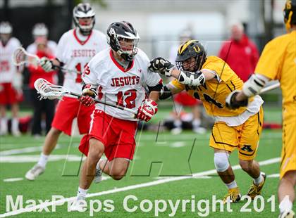 Thumbnail 2 in Amity Regional vs. Fairfield Prep (SCC Semifinal) photogallery.