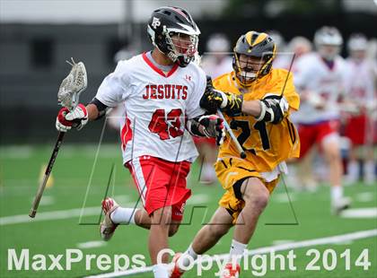 Thumbnail 3 in Amity Regional vs. Fairfield Prep (SCC Semifinal) photogallery.