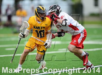 Thumbnail 1 in Amity Regional vs. Fairfield Prep (SCC Semifinal) photogallery.