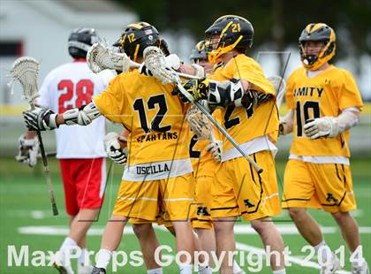 Thumbnail 3 in Amity Regional vs. Fairfield Prep (SCC Semifinal) photogallery.