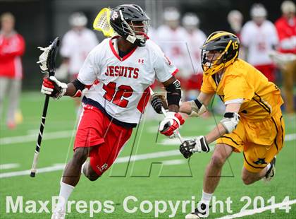 Thumbnail 3 in Amity Regional vs. Fairfield Prep (SCC Semifinal) photogallery.