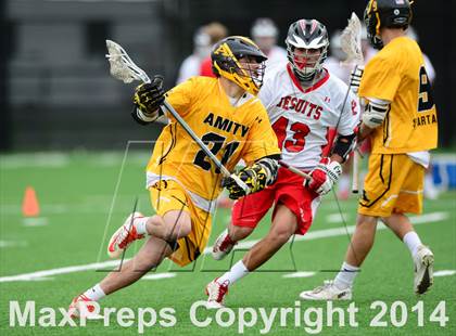 Thumbnail 2 in Amity Regional vs. Fairfield Prep (SCC Semifinal) photogallery.