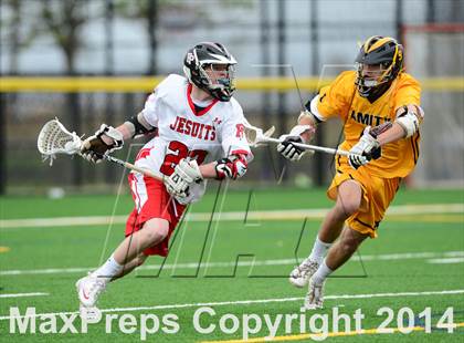 Thumbnail 3 in Amity Regional vs. Fairfield Prep (SCC Semifinal) photogallery.