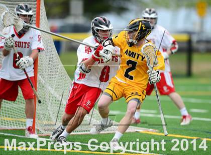 Thumbnail 2 in Amity Regional vs. Fairfield Prep (SCC Semifinal) photogallery.