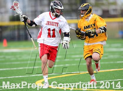 Thumbnail 2 in Amity Regional vs. Fairfield Prep (SCC Semifinal) photogallery.