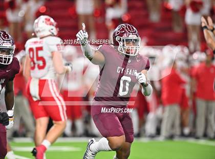 Thumbnail 1 in Cy-Fair vs Katy (Area Playoff) photogallery.