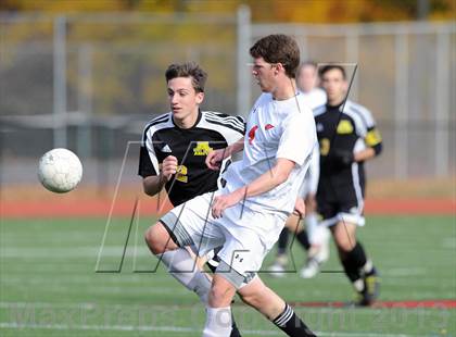 Thumbnail 1 in Amity @ Greenwich (CIAC Class LL Quarterfinal) photogallery.