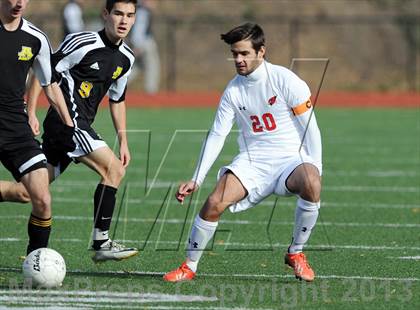 Thumbnail 2 in Amity @ Greenwich (CIAC Class LL Quarterfinal) photogallery.
