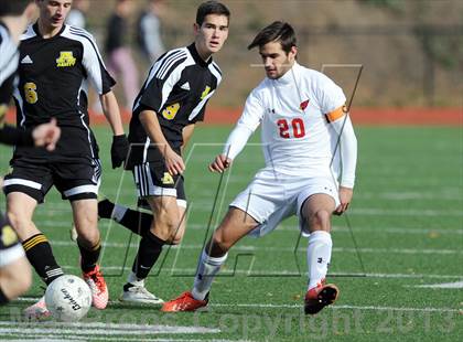 Thumbnail 3 in Amity @ Greenwich (CIAC Class LL Quarterfinal) photogallery.