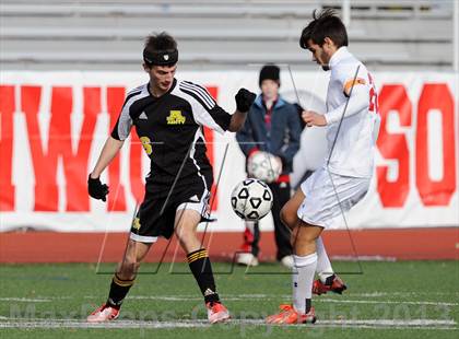 Thumbnail 3 in Amity @ Greenwich (CIAC Class LL Quarterfinal) photogallery.