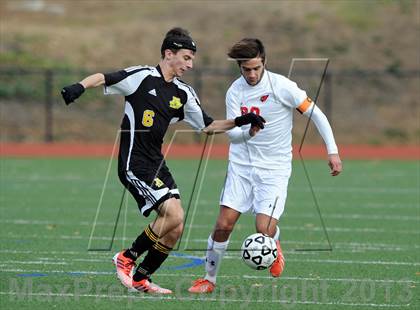 Thumbnail 1 in Amity @ Greenwich (CIAC Class LL Quarterfinal) photogallery.