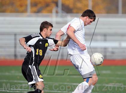 Thumbnail 1 in Amity @ Greenwich (CIAC Class LL Quarterfinal) photogallery.
