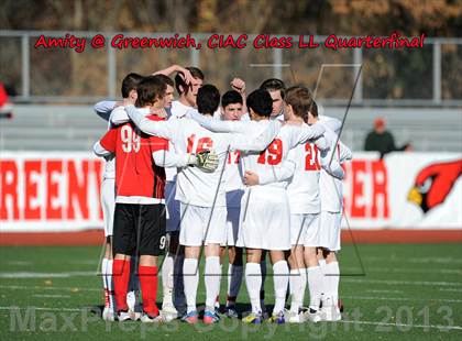 Thumbnail 1 in Amity @ Greenwich (CIAC Class LL Quarterfinal) photogallery.