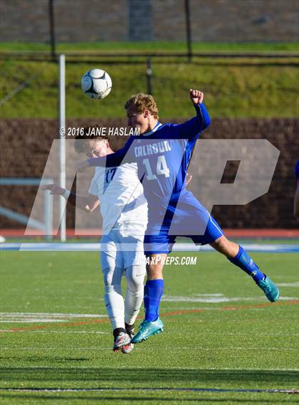 Thumbnail 2 in New Rochelle vs. Calhoun (NYSPHSAA Class AA Semifinal) photogallery.