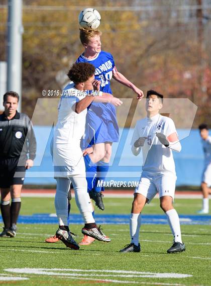 Thumbnail 2 in New Rochelle vs. Calhoun (NYSPHSAA Class AA Semifinal) photogallery.
