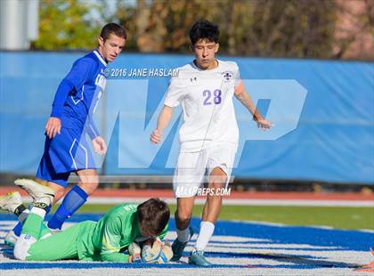 Thumbnail 3 in New Rochelle vs. Calhoun (NYSPHSAA Class AA Semifinal) photogallery.