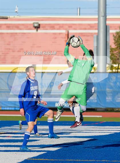 Thumbnail 1 in New Rochelle vs. Calhoun (NYSPHSAA Class AA Semifinal) photogallery.