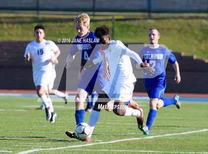 Thumbnail 2 in New Rochelle vs. Calhoun (NYSPHSAA Class AA Semifinal) photogallery.