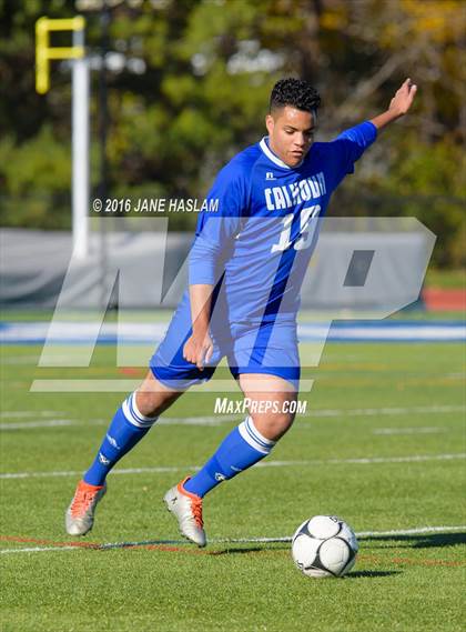 Thumbnail 3 in New Rochelle vs. Calhoun (NYSPHSAA Class AA Semifinal) photogallery.