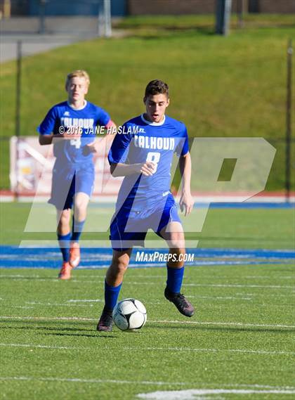 Thumbnail 3 in New Rochelle vs. Calhoun (NYSPHSAA Class AA Semifinal) photogallery.