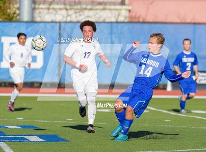 Thumbnail 2 in New Rochelle vs. Calhoun (NYSPHSAA Class AA Semifinal) photogallery.