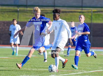 Thumbnail 3 in New Rochelle vs. Calhoun (NYSPHSAA Class AA Semifinal) photogallery.
