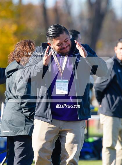 Thumbnail 2 in New Rochelle vs. Calhoun (NYSPHSAA Class AA Semifinal) photogallery.