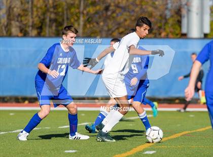Thumbnail 3 in New Rochelle vs. Calhoun (NYSPHSAA Class AA Semifinal) photogallery.