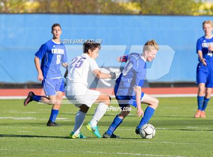 Thumbnail 2 in New Rochelle vs. Calhoun (NYSPHSAA Class AA Semifinal) photogallery.