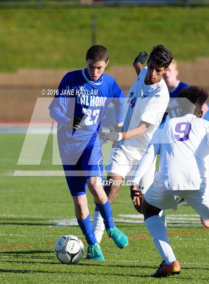 Thumbnail 2 in New Rochelle vs. Calhoun (NYSPHSAA Class AA Semifinal) photogallery.