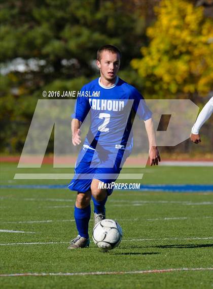 Thumbnail 2 in New Rochelle vs. Calhoun (NYSPHSAA Class AA Semifinal) photogallery.