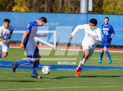 Thumbnail 3 in New Rochelle vs. Calhoun (NYSPHSAA Class AA Semifinal) photogallery.