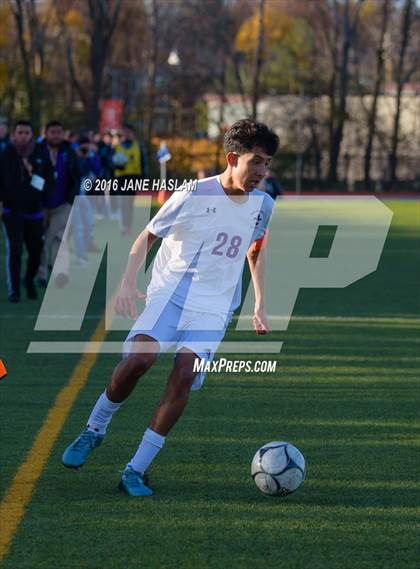 Thumbnail 3 in New Rochelle vs. Calhoun (NYSPHSAA Class AA Semifinal) photogallery.