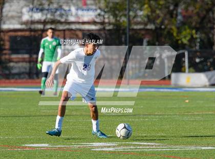 Thumbnail 2 in New Rochelle vs. Calhoun (NYSPHSAA Class AA Semifinal) photogallery.