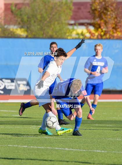 Thumbnail 3 in New Rochelle vs. Calhoun (NYSPHSAA Class AA Semifinal) photogallery.