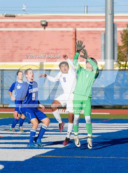 Thumbnail 3 in New Rochelle vs. Calhoun (NYSPHSAA Class AA Semifinal) photogallery.