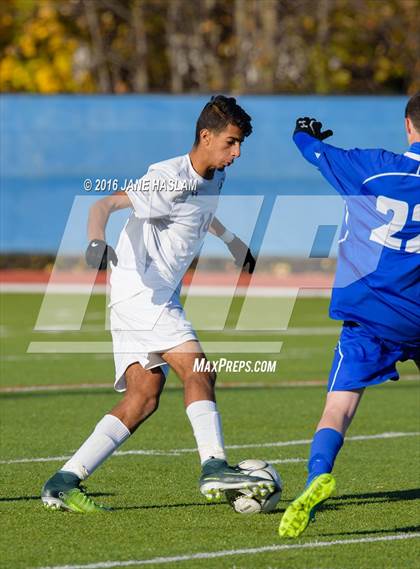 Thumbnail 2 in New Rochelle vs. Calhoun (NYSPHSAA Class AA Semifinal) photogallery.
