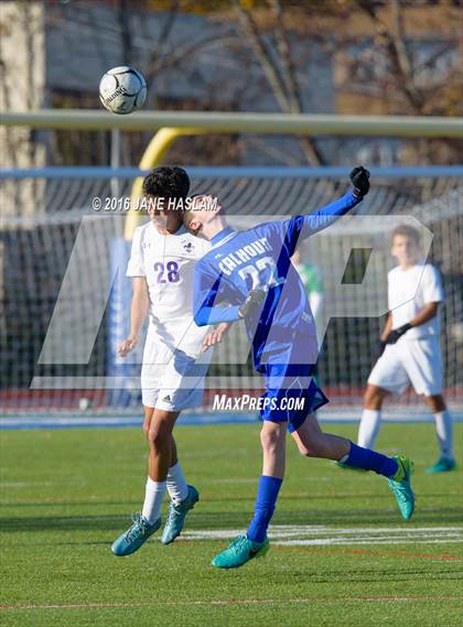 Thumbnail 1 in New Rochelle vs. Calhoun (NYSPHSAA Class AA Semifinal) photogallery.