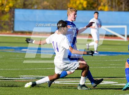 Thumbnail 2 in New Rochelle vs. Calhoun (NYSPHSAA Class AA Semifinal) photogallery.