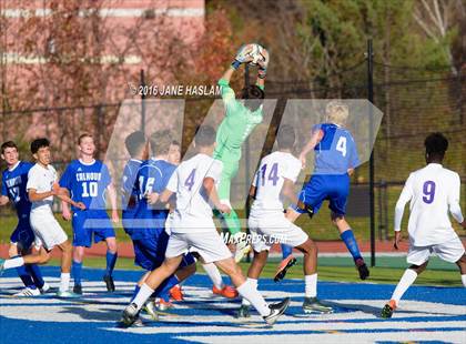 Thumbnail 3 in New Rochelle vs. Calhoun (NYSPHSAA Class AA Semifinal) photogallery.